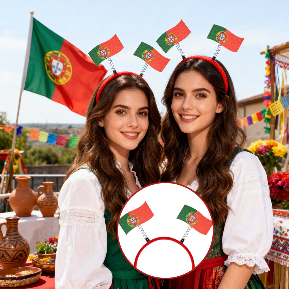 Countries Flag Headband World Cup