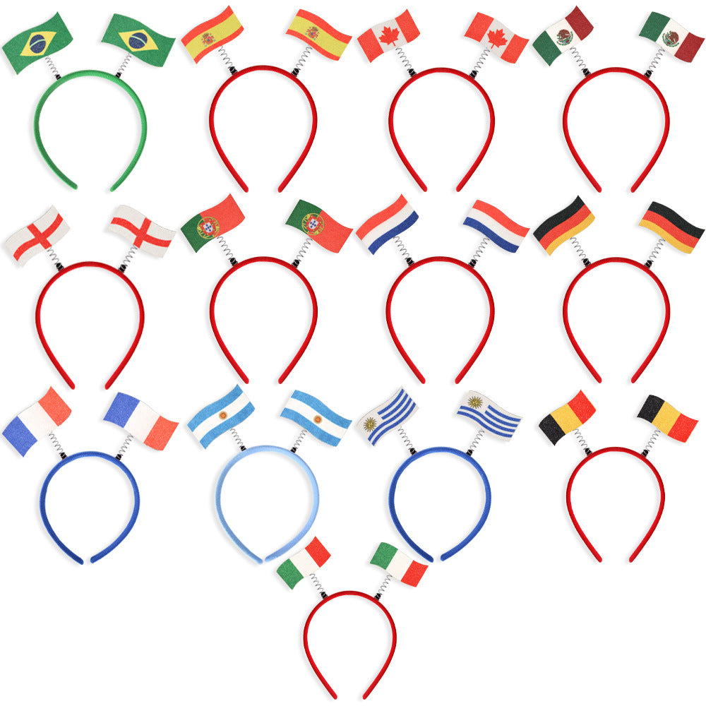 Countries Flag Headband World Cup