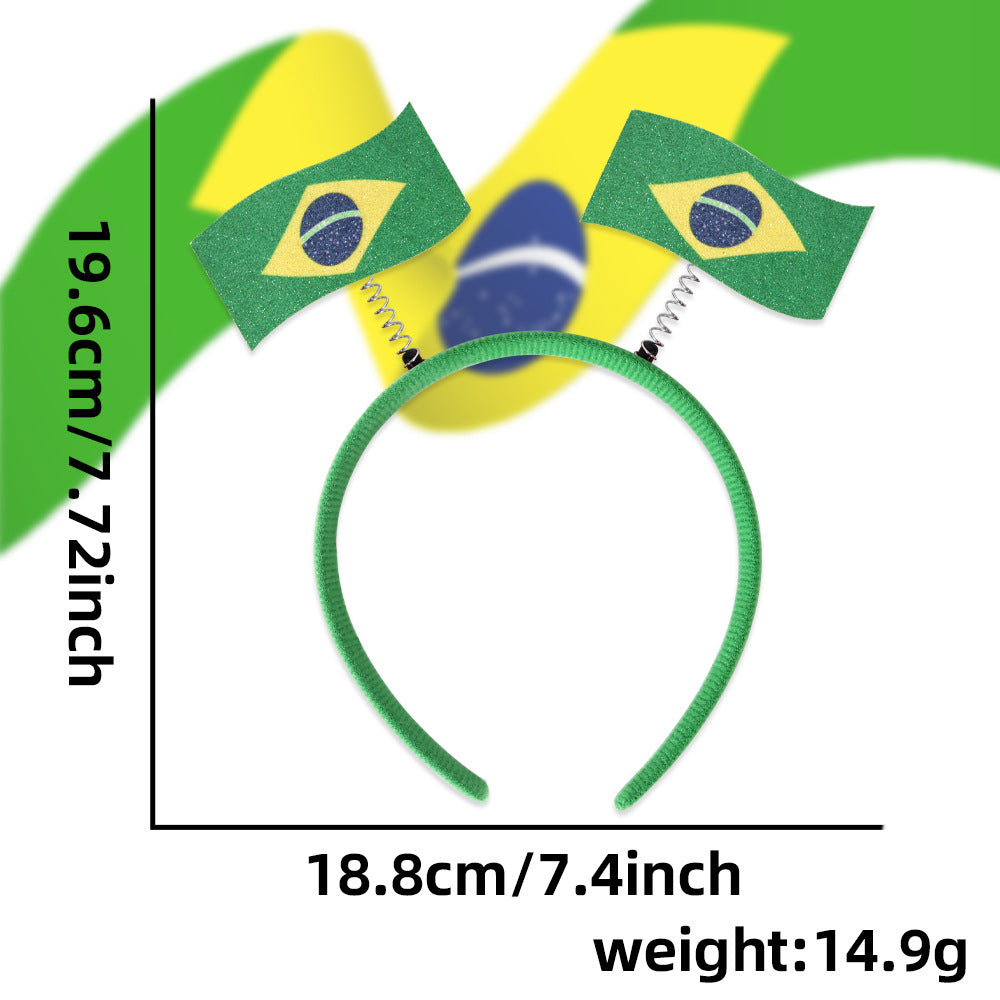 Countries Flag Headband World Cup