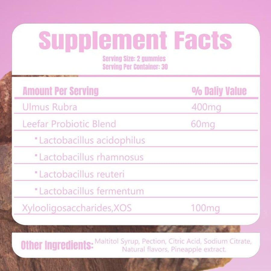 Women's Premium Probiotic Pineapple Flavored Gummies