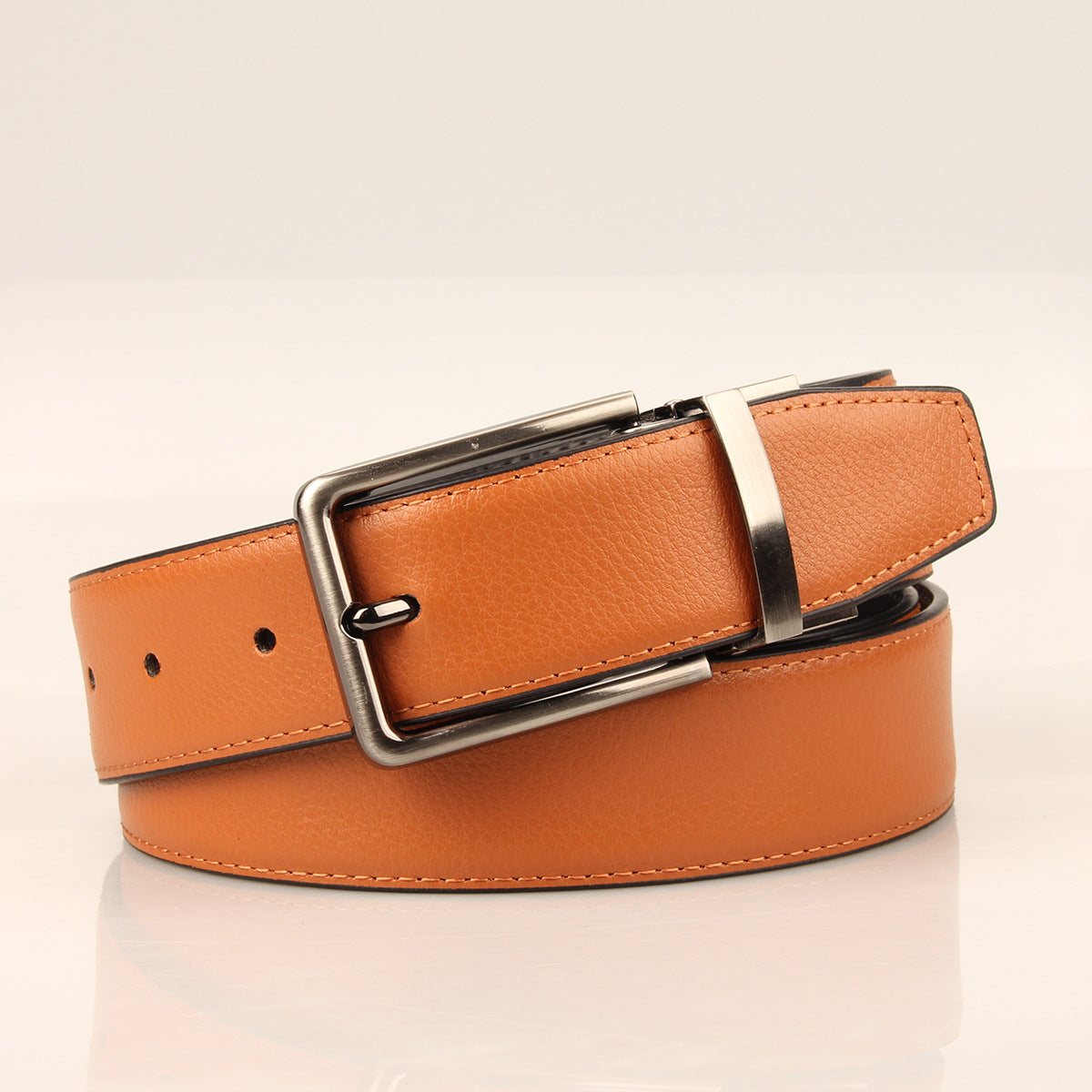 Men's Authentic Business Two-layer Cowhide Belt